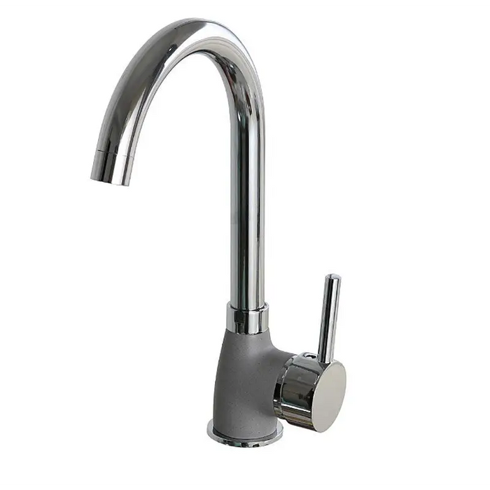 PYRAMIS BELLO DUO granite grey concrete mixer - Kitchen tapsAGD-BAT<<<Home Appliance - ProductsAGD<<<ActionPL