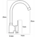 PYRAMIS BELLO granite faucet vanilla - Kitchen tapsAGD-BAT<<<Home Appliance - ProductsAGD<<<ActionPL