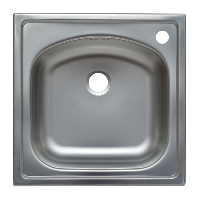 KITCHEN SINK PYRAMIS INSET 1B 44X44 CM. F60