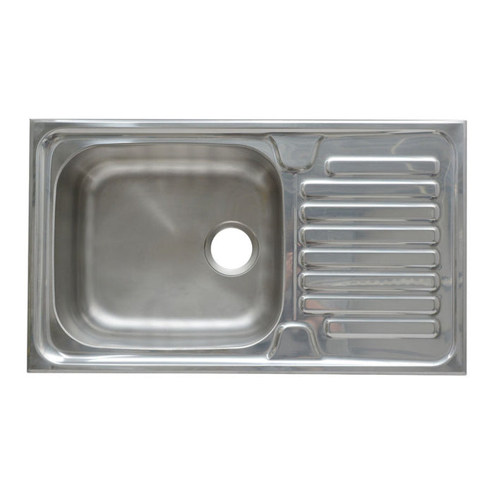 KITCHEN SINK PYRAMIS DORIAN 1B1D 86X50X20 CM.