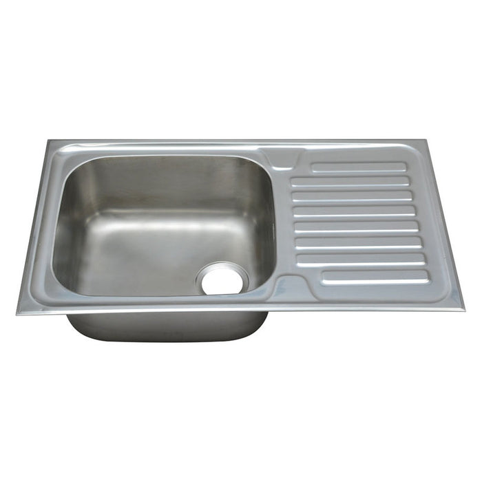 KITCHEN SINK PYRAMIS DORIAN 1B1D 86X50X20 CM.