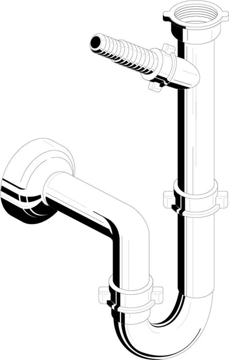 PYRAMIS F 60 MM SINK SIPHON.