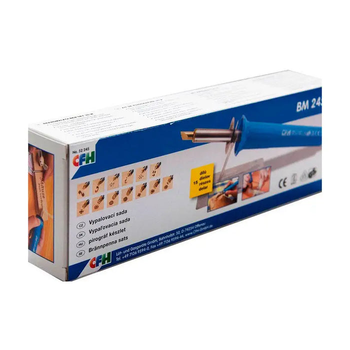 PYROGRAPH WITH STAND AND 13 ATTACHMENTS CFH BM 245 - Уреди за гравиране<<<Шлайф машини<<<Инструменти и