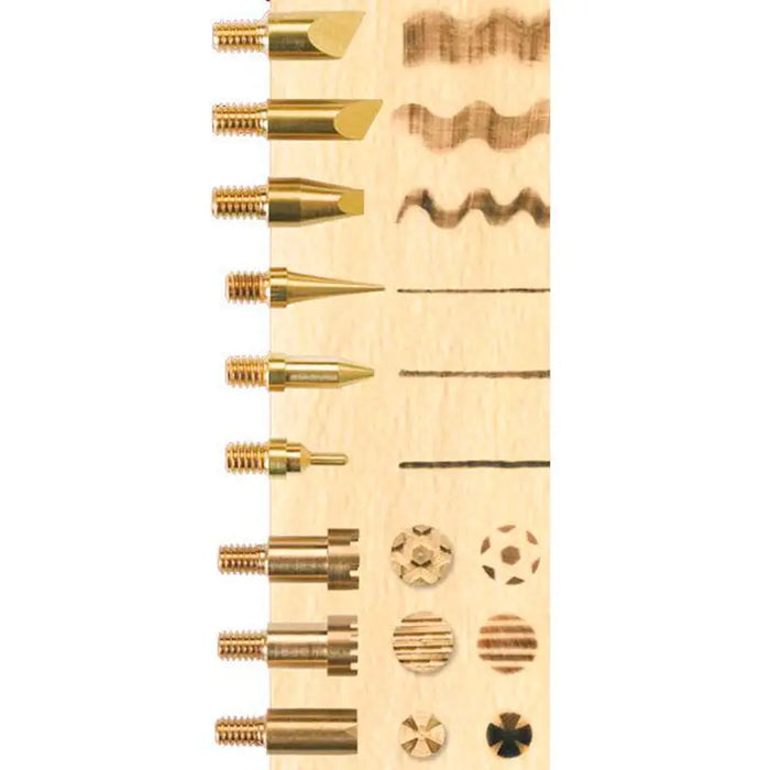 PYROGRAPH WITH STAND AND 9 ATTACHMENTS PEBARO 0260 - Уреди за гравиране<<<Шлайф машини<<<Инструменти и