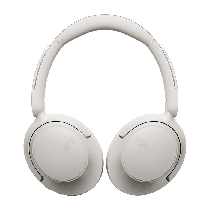 QCY H3S Wireless On-Ear Headphones with LDAC and ANC Noise Cancellation - White