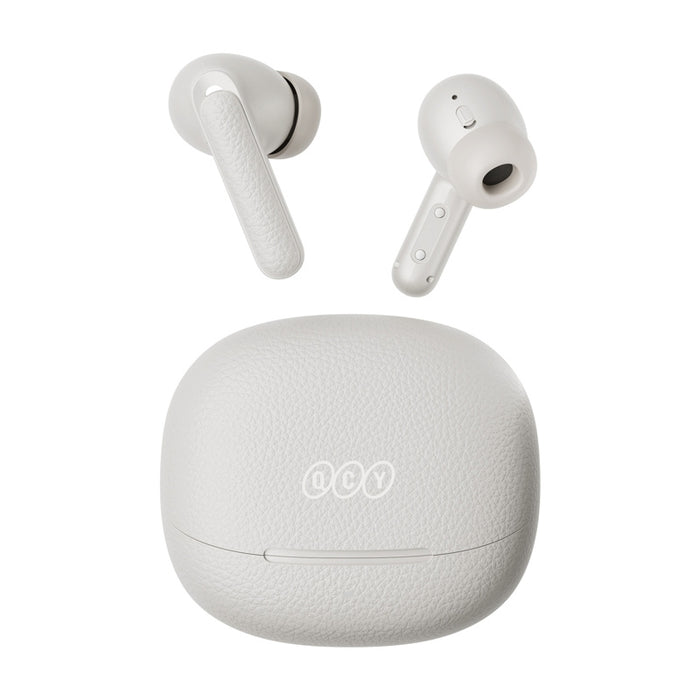 TWS QCY Buds HT15 ANC earphones (white)