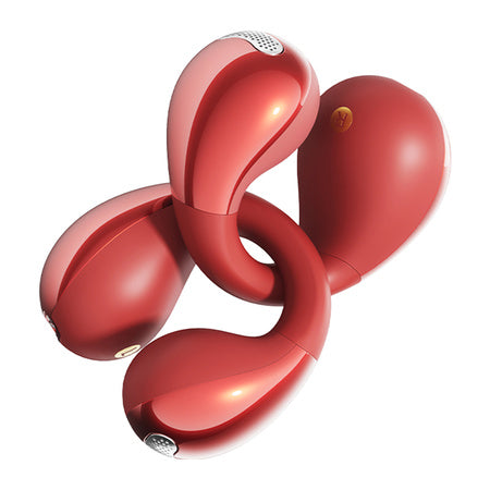 QCY Crossky Clip C30S Headphones (red)