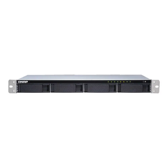 QNAP TS-431XeU NAS Rack (1U) Ethernet LAN Black Stainless steel Alpine AL-314