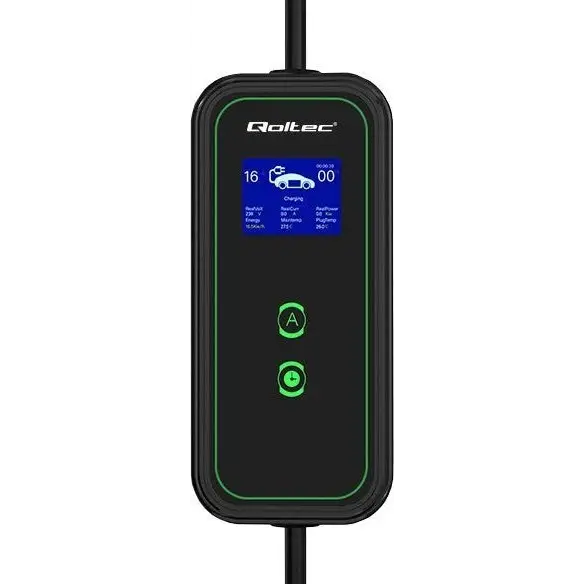 Qoltec Mobile charger for EV cars 2-in-1 Type 2 7kW 230V CEE 3 PIN - Mobile chargersLPE-LAM<<<Charging electric