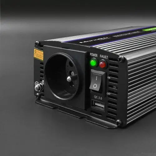 Qoltec Monolith power adapter/inverter Auto/Indoor 600 W Black - ConvertersZSA-PRZ<<<Car power supplyZSA<<<ActionPL