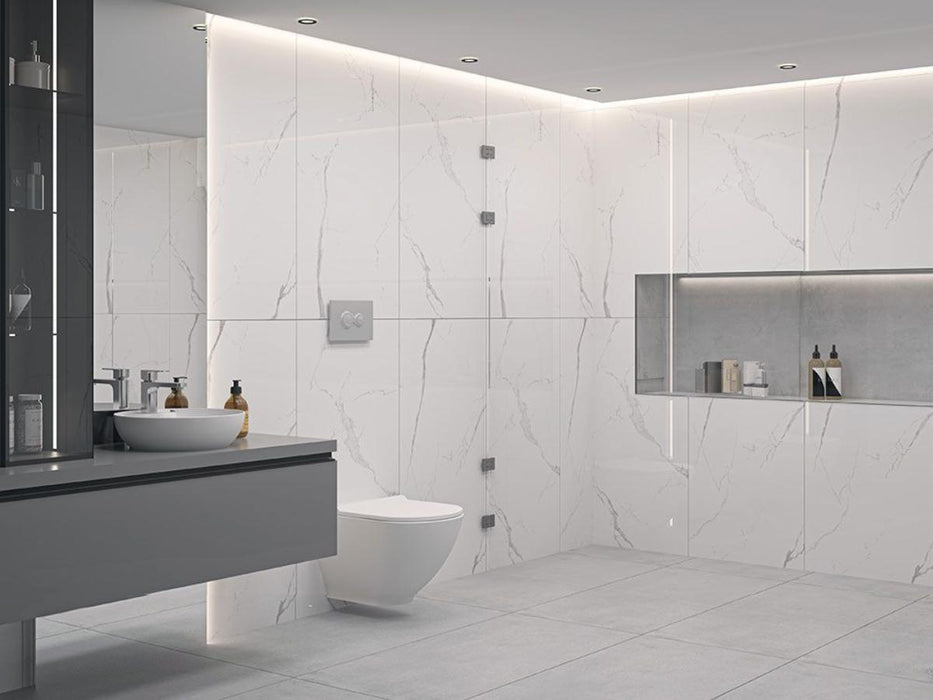 PORCELAIN TILE 60X120 BIANCO RIVER