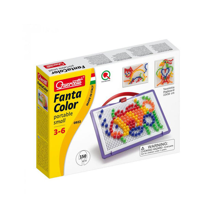 Мозайка от 150 части Quercetti - Fantacolor Portable Small