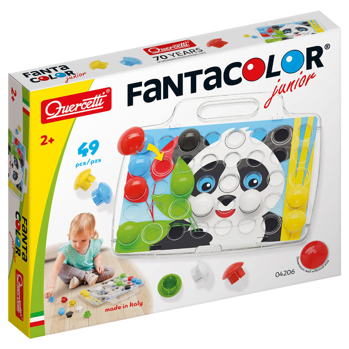 Мозайка от 40 едри части Quercetti - Pixel Junior