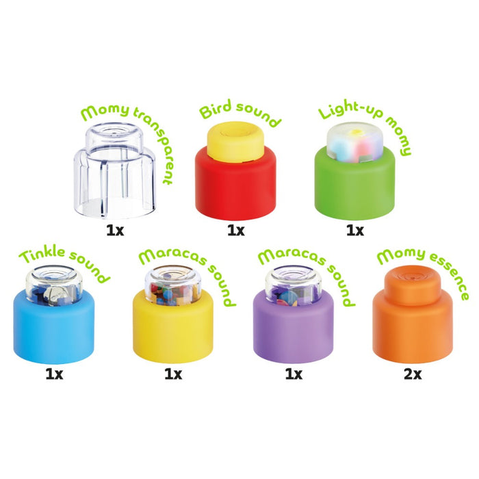 QUERCETTI Constructor Momy Soft Sensory Blocks Discovery 8h.