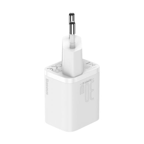 Quick Charger Baseus Super Si 1C 30W (white) - Travel Charger<<<Accessories<<<Основна<<<DunaXML&&&mains