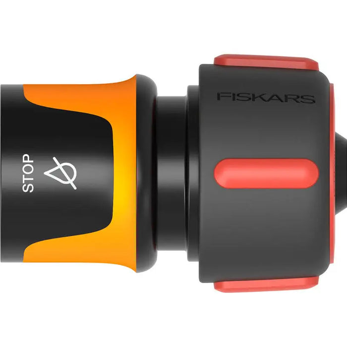 QUICK COUPLING WITH STOP VALVE FOR HOSE 3/4’’ FISKARS 1027081 - Оборудване напояване<<<Напояване<<<Градина<<<Praktiker
