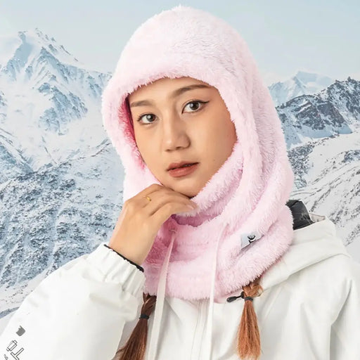 Qunature Arctic Velvet Ski Balaclava Size L - Pink - Sport products<<<HurtelXML
