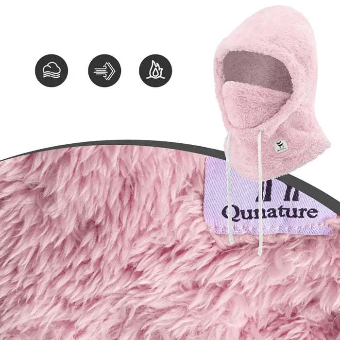 Qunature Arctic Velvet Ski Balaclava Size L - Pink - Sport products<<<HurtelXML