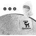 Qunature Arctic Velvet Ski Balaclava Size L - White - Sport products<<<HurtelXML