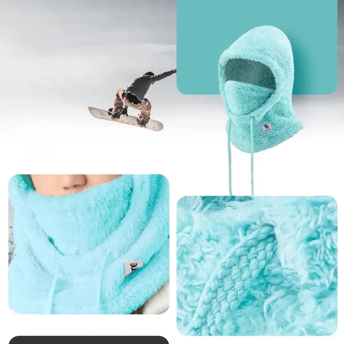 Qunature Arctic Velvet Ski Balaclava Size M - Mint - Sport products<<<HurtelXML