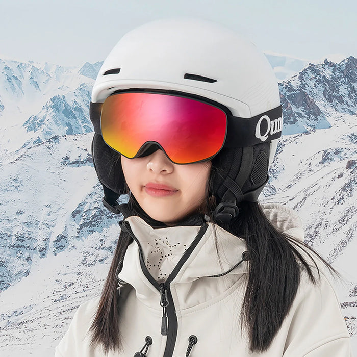 Qunature Black Ski Goggles Kids (Size M/L) - Black - Sport products<<<HurtelXML