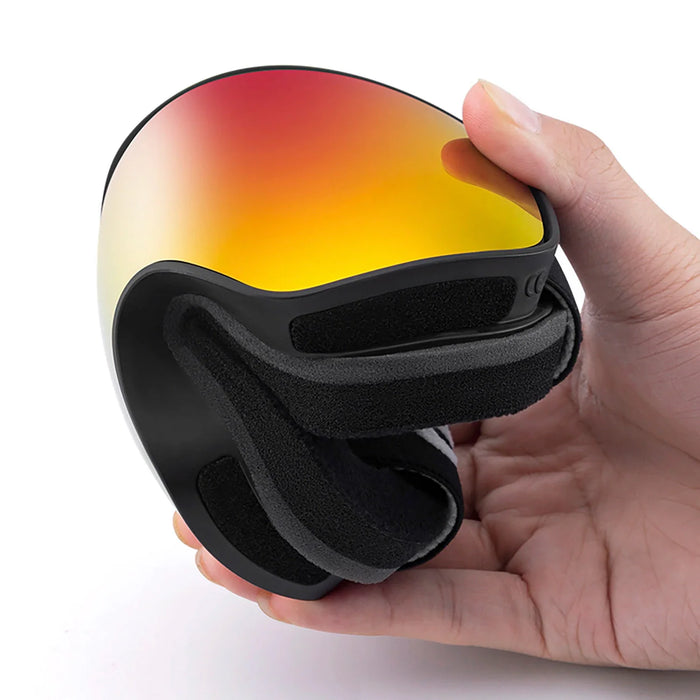 Qunature Black Ski Goggles Kids (Size M/L) - Black - Sport products<<<HurtelXML