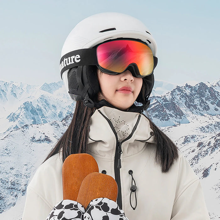 Qunature Black Ski Goggles Kids (Size M/L) - Black - Sport products<<<HurtelXML
