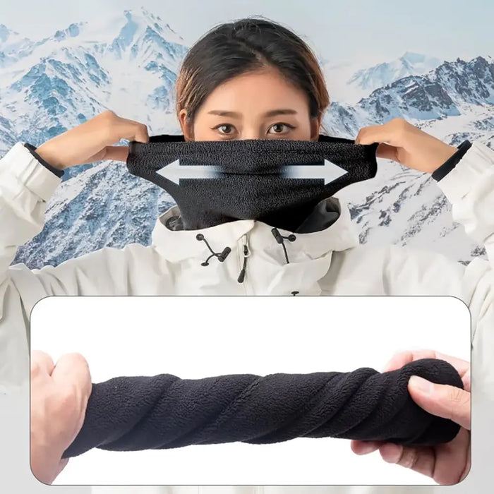 Qunature Oli Ski Neck Warmer Size M - Black - Sport products<<<HurtelXML