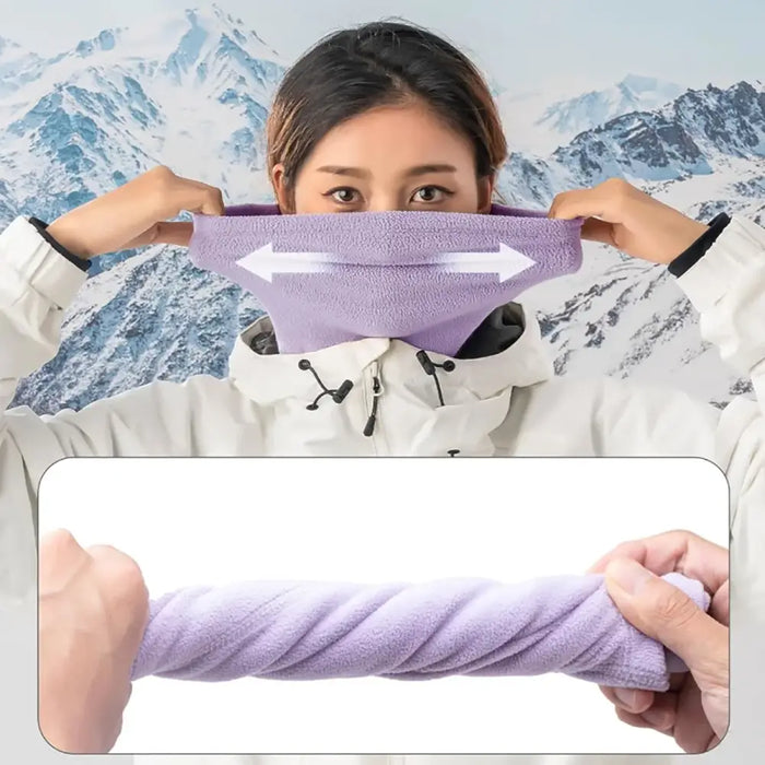 Qunature Oli ski scarf size L - pink - Sport products<<<HurtelXML