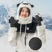 Qunature Panda Ski Gloves for Kids and Adults Size S - Black/White - Sport products<<<HurtelXML