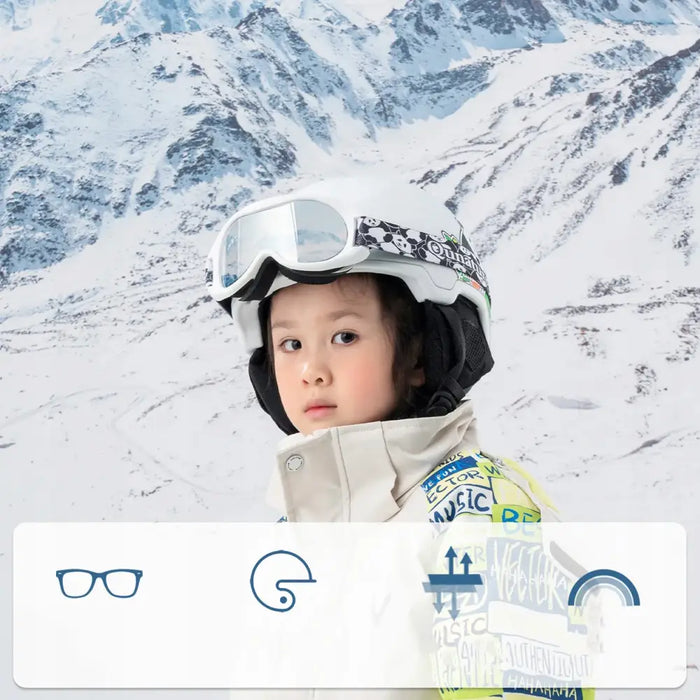 Qunature Panda Ski Goggles for Kids - Black/White - Sport products<<<HurtelXML