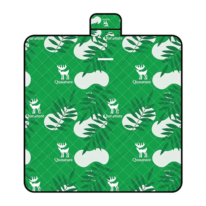 Qunature picnic mat waterproof camping blanket 2 x 2 m - green - Others<<<HurtelXML