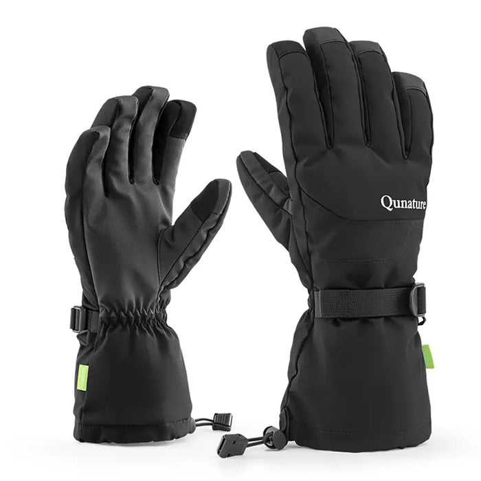 Qunature Ski Gloves - Finger Style Black M - Sport products<<<HurtelXML