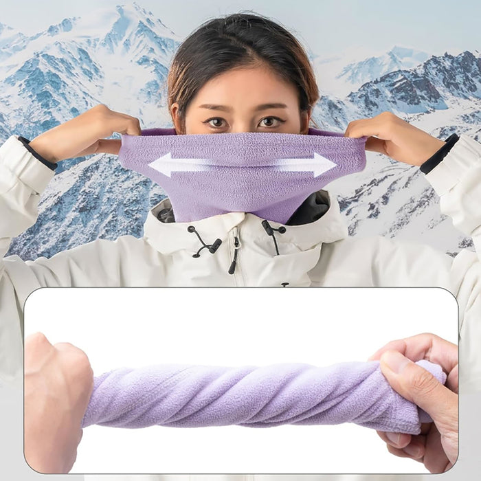 Qunature Oli ski scarf size L - pink