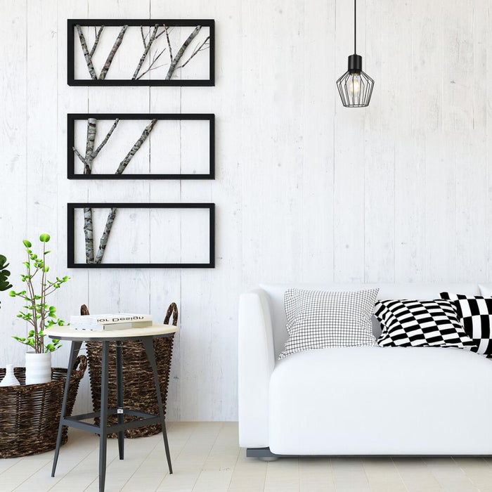 PENDANT BELANO E27 1X40W BLACK