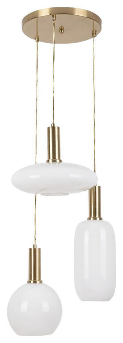 CHANDELIER SINOPIA E27 3X60W GOLD