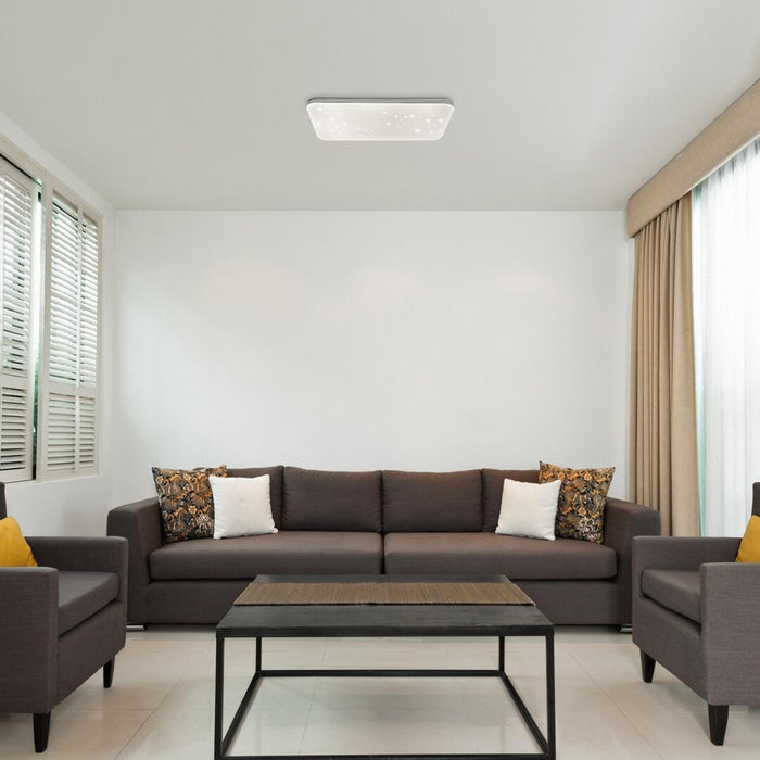 LED CEILING OSCAR 36W CHROME