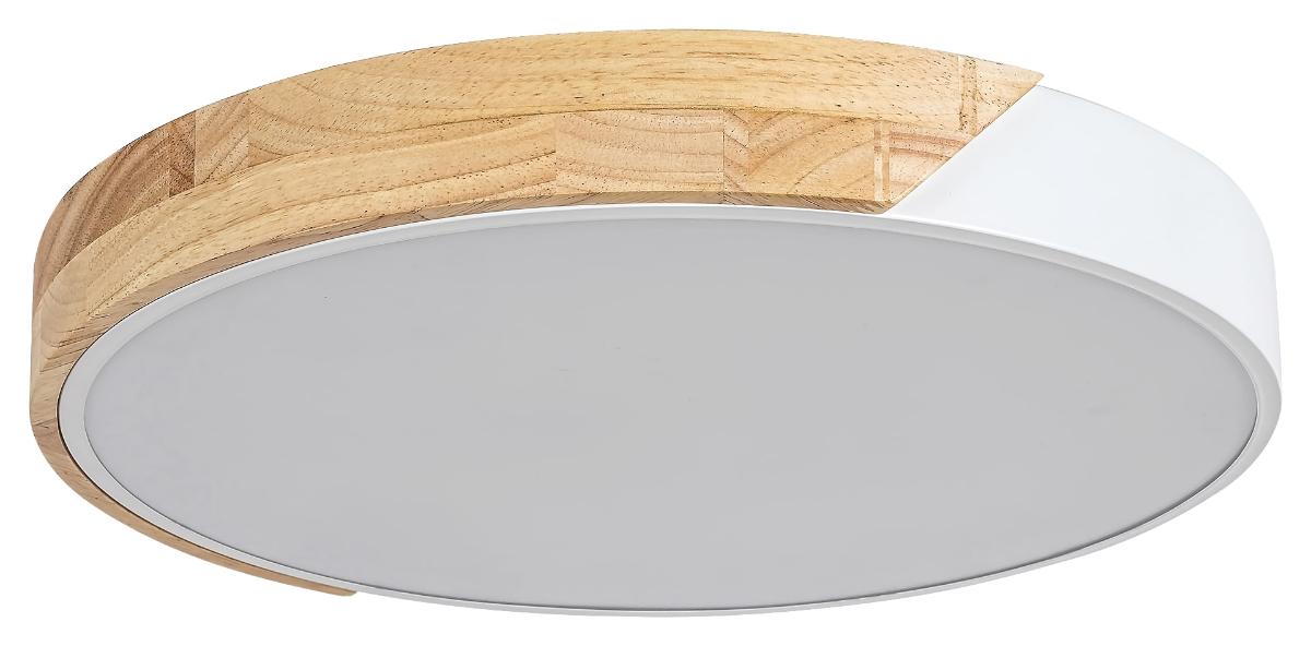LED CEILING MAPLE 24W 1760LM WHITE WOOD