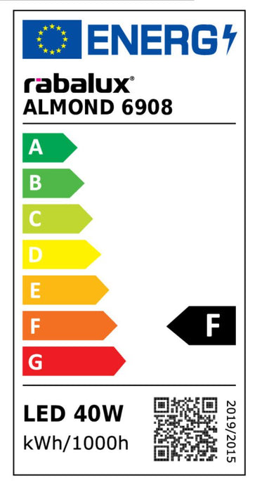 LED CEILING ALMOND 40W 4000K SQUARE