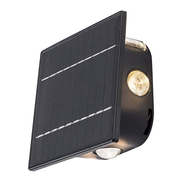 LED SOLAR WALL 0.5W 3000-6000K BLACK RABALUX EMMEN
