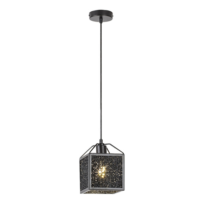 PENDANT E27 BLACK RABALUX SAMILO