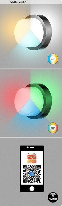 LED OUTDOOR LUMINAIRE 10W CIRCLE DURBE