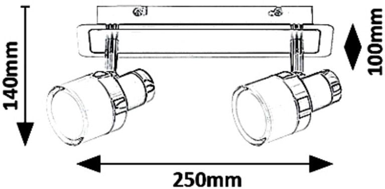 LED BATHROOM LIGHT HAROLD 10W IP44