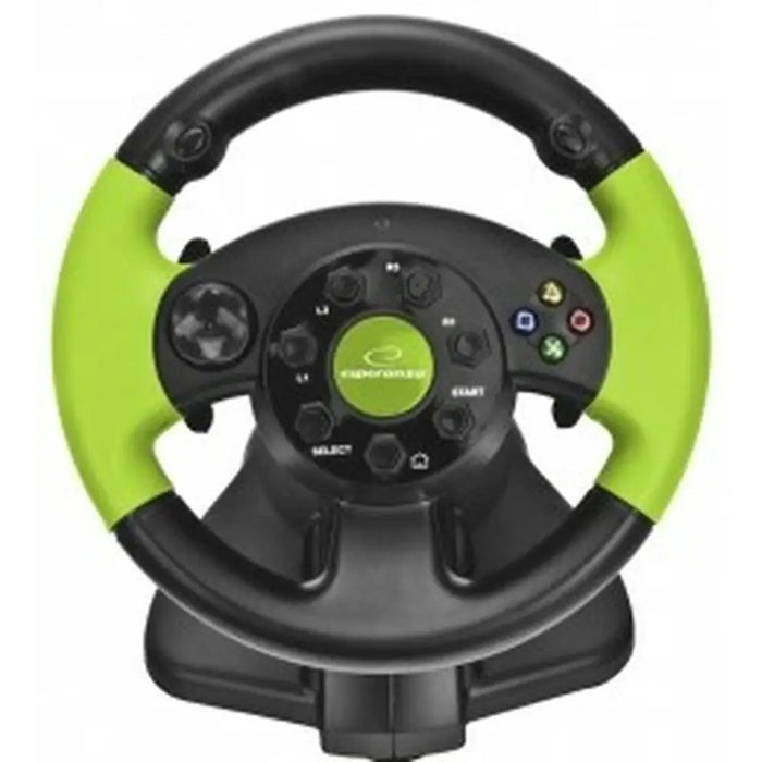 Racing Steering Wheel Esperanza EG104 PlayStation 3 xbox 360 - Аксесоари за конзоли<<<Електроника Игри<<<Компютри|