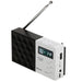 Radio Adler pll fm ad 1908 Black White - Електроника Звук<<<Компютри| Електроника<<<BigBuy&&&CD радио<<<Електроника