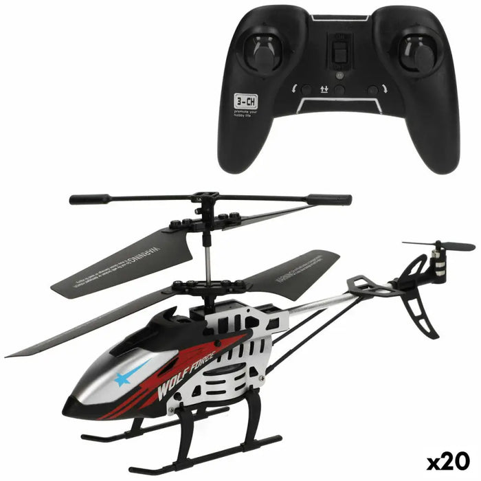 Radio control Helicopter Colorbaby (2 Units) - Електроника Игри<<<Компютри| Електроника<<<BigBuy&&&Търтеите и