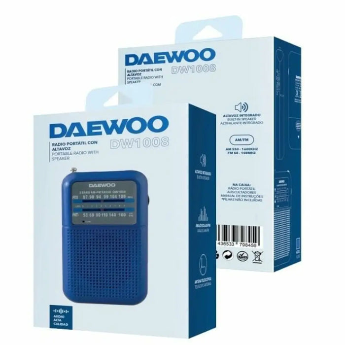 Radio Daewoo DW1008BL - Електроника Звук<<<Компютри| Електроника<<<BigBuy&&&CD радио<<<Електроника Звук<<<Компютри|