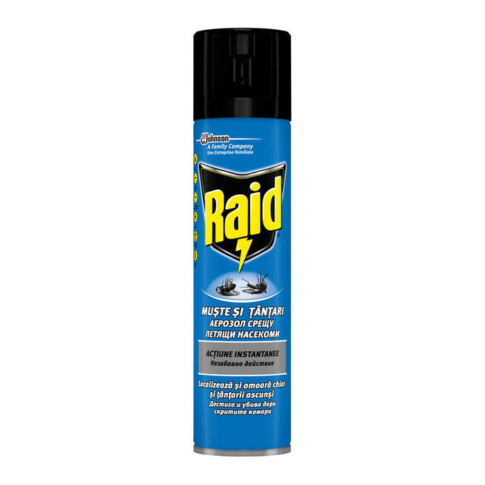 AEROSOL BLUE AGAINST FLYING INSECTS RAID