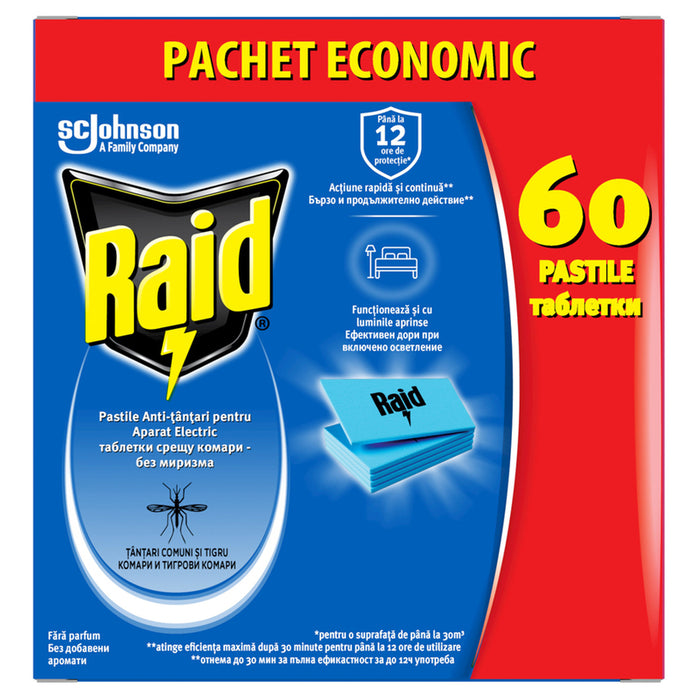 LAMINATED TABLETS DOUBLE 60 PCS RAID