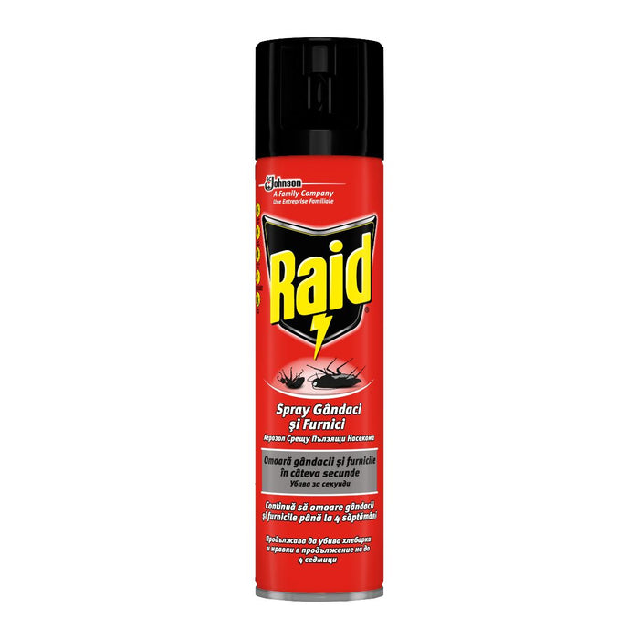AEROSOL RED AGAINST CRAWLING INSECTS RAID